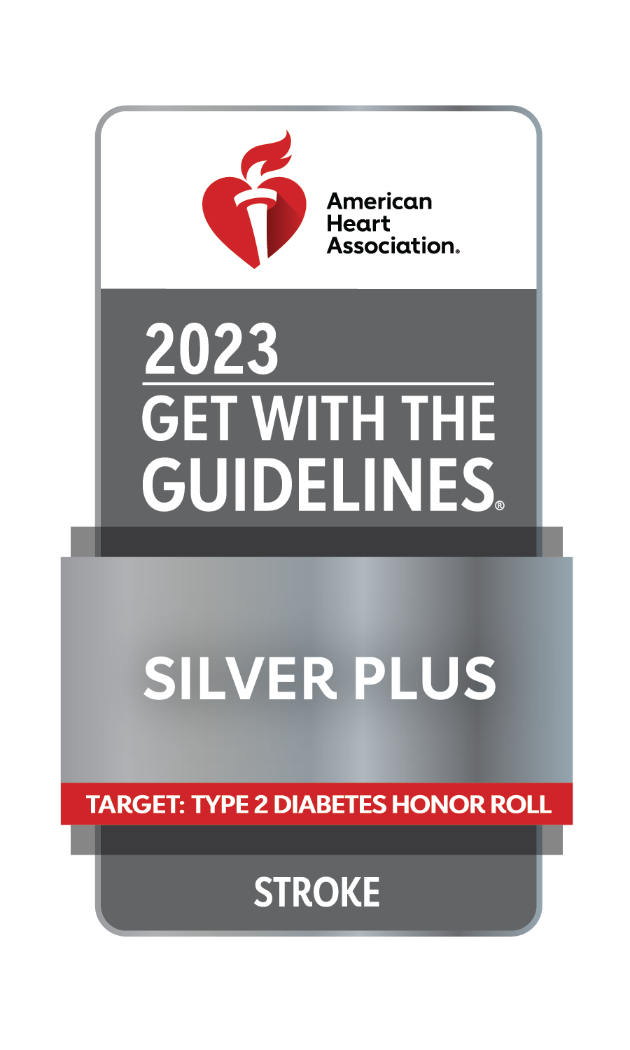 American Heart Association - Get with the Guidelines - Gold Plus - Stroke